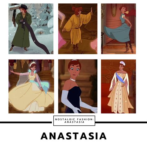 Nostalgic Fashion Outfits Inspired By Anastasia College Fashion