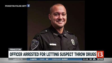 Princeton Police Officer Accused Of Allowing Man To Discard Drug Evidence