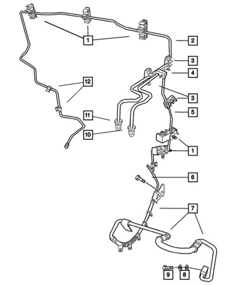 Jeep Grand Cherokee Fuel System Diagram