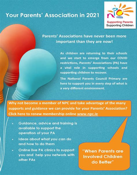 Your Parents Association In 2021 National Parents Council