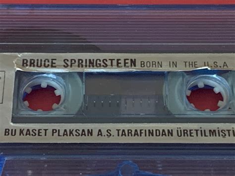 Bruce Springsteen Born In The Usa Cassette Muy Raro Ed Turca