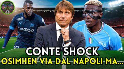 Antonio Conte Rivela I Segreti Del Napoli Con Osimhen Intanto Lazio