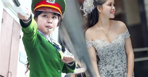 Hot girl cảnh sát đẹp ngọt ngào trong bộ ảnh cưới Báo Dân trí