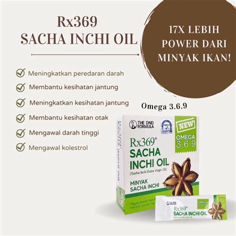 Jual Dnd Sacha Inchi Oil Mg Softgel S Dr Noordin Darus Halal