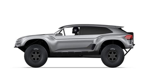 volkswagen atlas cross sport  race car side view car body design