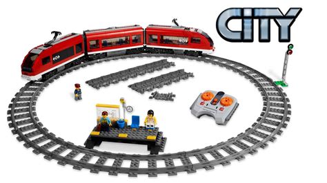 Lego City Passagierzug Speed Build Youtube