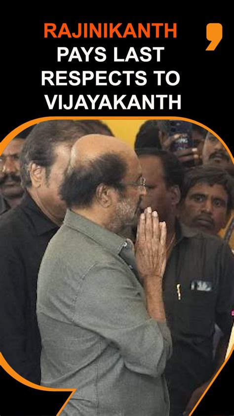 Rajinikanth Pays Last Respects To Vijayakanth VIDEO News News9live