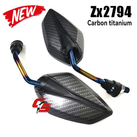 APIDO ZX2794 SIDE MIRROR CARBON Y15 LC135 RS150 EX5 WAVE KRISS DASH NVX