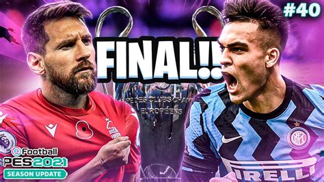 FINAL DE CHAMPIONS LEAGUE MASTER LEAGUE NOTTINGHAM FOREST BMPES