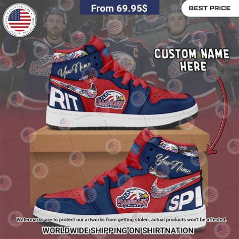 Saginaw Spirit Custom Air Jordan Shirtnation Shop Trending T