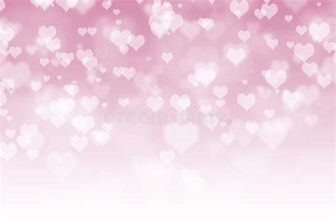 Hearts Bokeh Background Stock Illustration Illustration Of Color