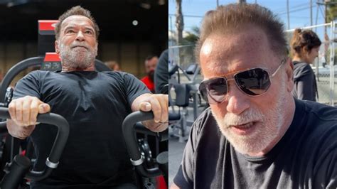 Arnold Schwarzenegger Discusses Real Benefits Of Foam Rolling Gives Routine For Improving