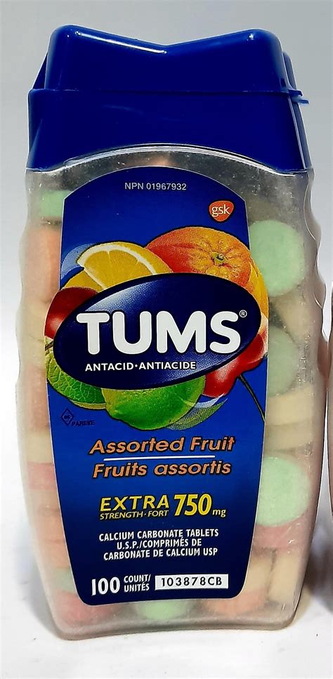 Tums Extra Strength Chewable 100 Tablets Expiry Feb 2026 | Lazada PH