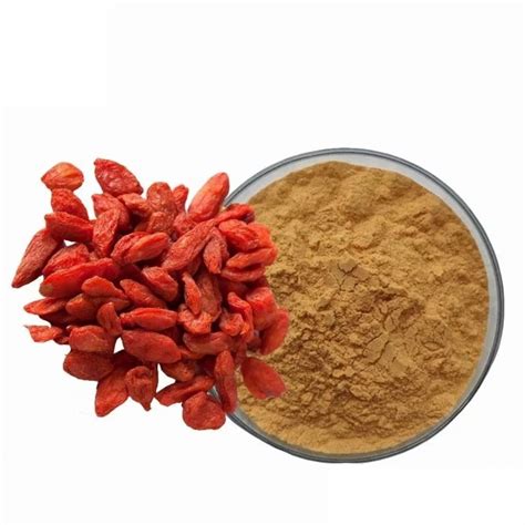 Brown Goji Berry Glabra Extract Powder Packaging Type Hdpe Drum