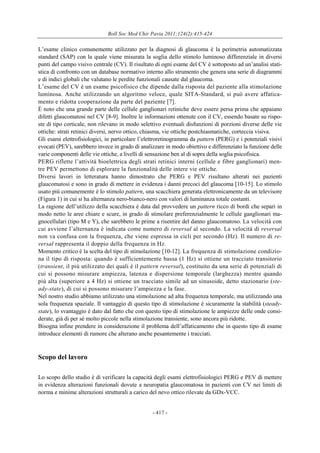 Diagnosi Precoce Di Neuropatia Ottica Glaucomatosa Mito O Realt Pdf