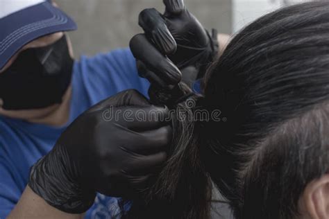 Ties Hair Bun Stock Photos - Free & Royalty-Free Stock Photos from ...