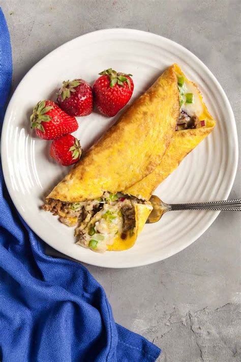 Mexican Omelette With Chorizo Healthy Delicious