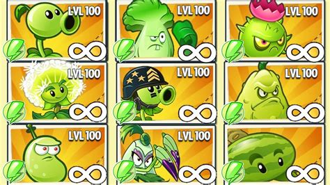 Pvz Challenge Green Plant And Other Plant Level Vs Bust