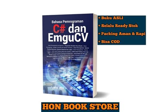 Jual Bukubahasa Pemrograman C Dan Emgucv Di Lapak Hon Book Store