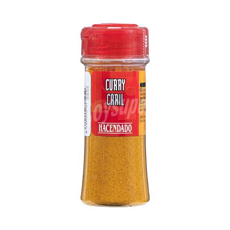 Hacendado Curry Tapon Rojo Bote 57 G