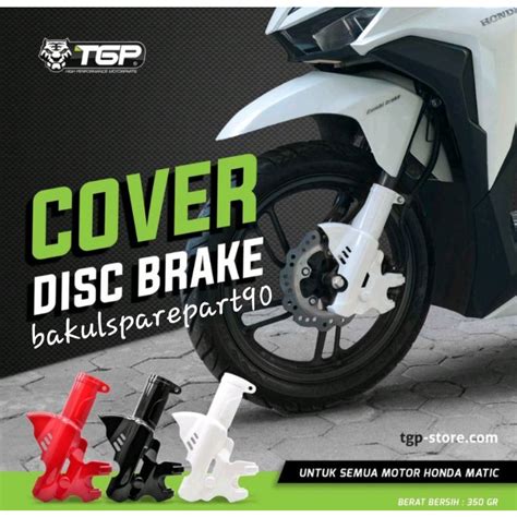 Jual Cover Rem Motor Disk Brake Tromol Aksesoris Variasi Honda Beat