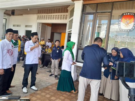 Hanya 15 Parpol Yang Ajukan Pendaftaran Bacaleg Ke KPU Mesuji MEDIA