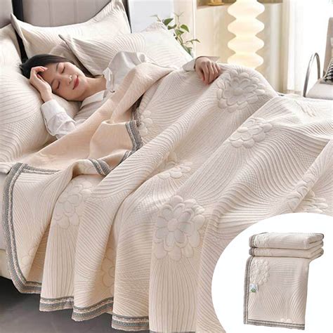 Up To Off Yyuenw A Class Knitted Cotton Summer Cool Quilt Cooling Blankets For Hot Sleepers