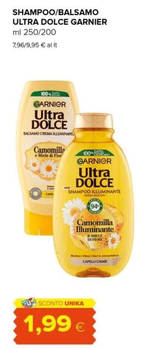 Garnier Shampoo Ultra Dolce Offerta Di Tigre