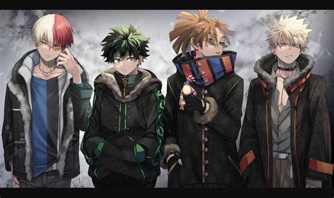 [100+] Deku X Todoroki X Bakugou Wallpapers | Wallpapers.com