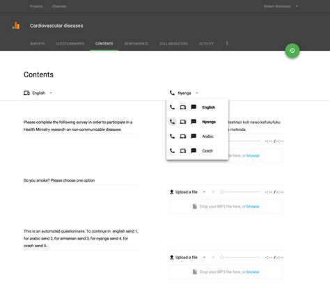 Multi-modal survey tool | Manas.Tech