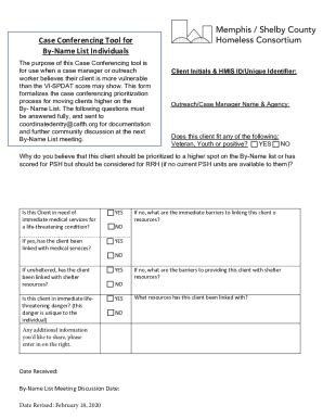 Fillable Online Ce Case Conference Fillable Form Fax Email Print