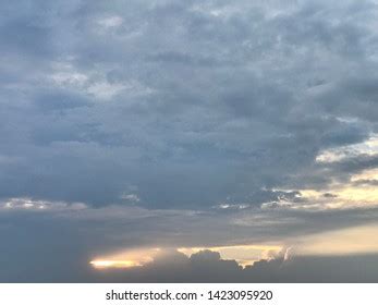 Background Design Sky Texture Gray Clouds Stock Photo 1423095920 ...