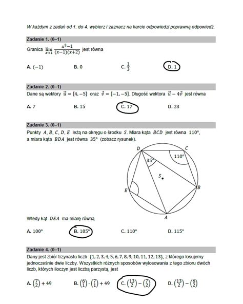 Matura 2023 Matematyka Poziom Rozszerzony Gdzie Odpowiedzi Arkusz