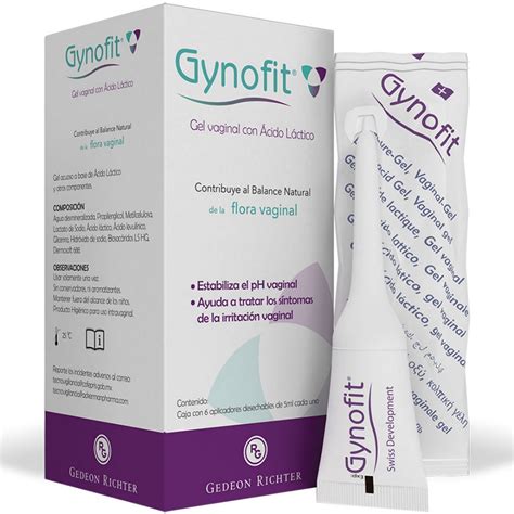 Gynofit Gel Vaginal Con Ácido Láctico 842 00 en Mercado Libre