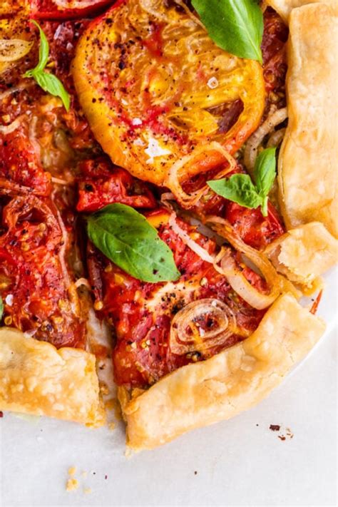 Heirloom Tomato Galette Skinnytaste