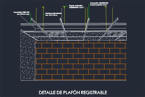 Plaf N Detalles En Autocad Descarga En Dwg