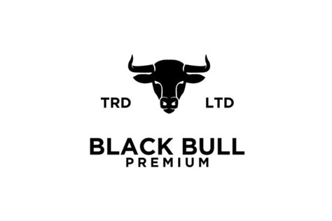 Premium Black Bull Logo Design Graphic by Alpha Std · Creative Fabrica