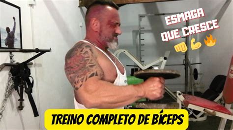 TREINO DE BÍCEPS TREINO COMPLETO DE BÍCEPS YouTube