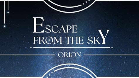 Orion Escape From The Sky Cover By Rendezvous Youtube