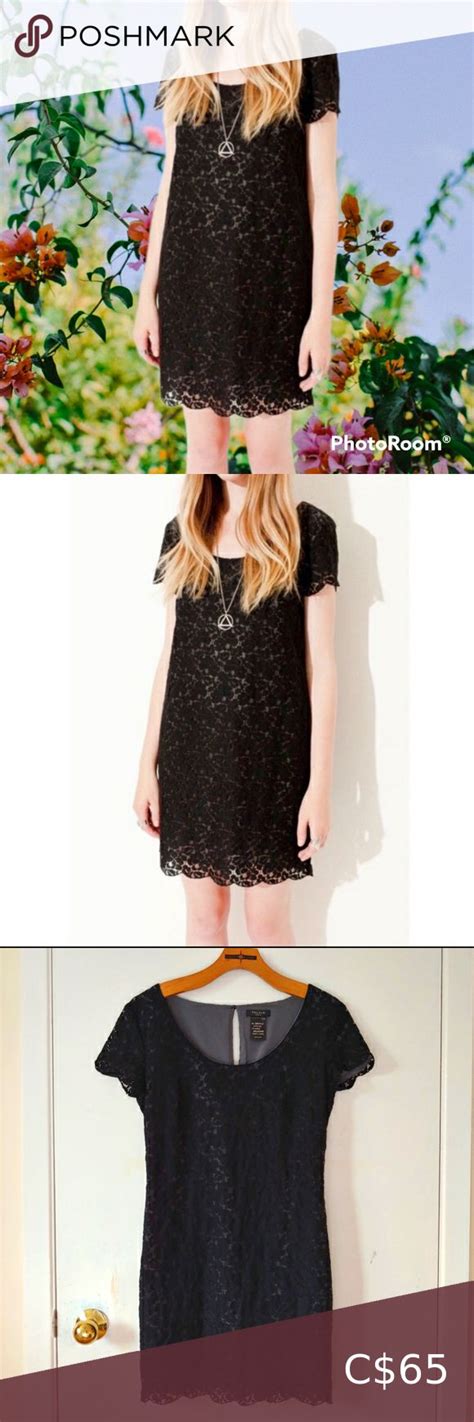 Aritzia Talula Fleetwood Lace Mini Dress Black Mini Black Dress Lace