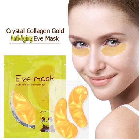 Crystal Collagen Gold Eye Mask Anti Aging Dark Circles Acne Remove