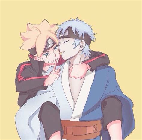 Mitsuki X Boruto Boruto Com Imagens Casal Anime Anime Boruto