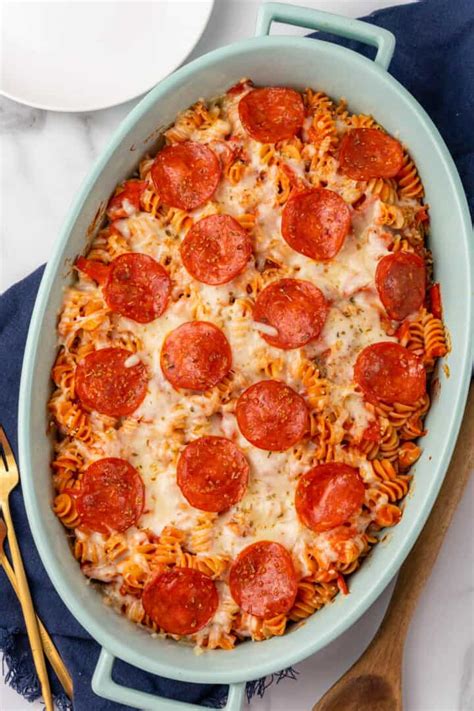 Pepperoni Pizza Casserole • The Diary Of A Real Housewife