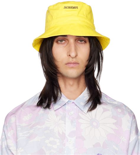 Jacquemus 黄色 Le Bob Gadjo 渔夫帽 SSENSE