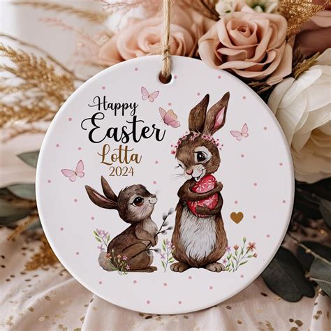 Osteranh Nger Osterschmuck Mit H Schen Hase Bunny Osterei Ostereier