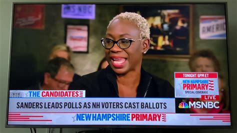 Sen Nina Turner Talking Bernie Sanders On Katy Tur Msnbc Youtube