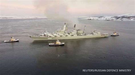 Kapal Perang Rusia Terkena Hantaman Rudal Neptunus Ukraina Kapal Rusak