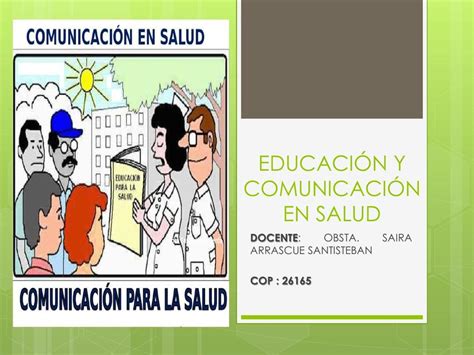 Educación Y Comunicación En Salud Salud Apuntes De Medicina Udocz