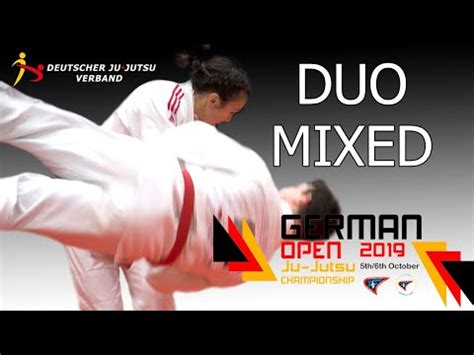 Duo Mixed German Open 2019 Ju Jutsu Jiu Jitsu YouTube