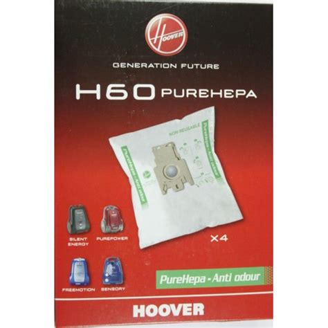 Sacs HOOVER H60 FREEMOTION PUREPOWER SILENT ENERGY SENSORY PURE